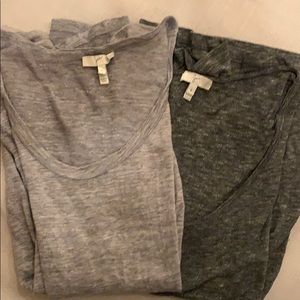 Bundle of 2 gray Joie tshirts